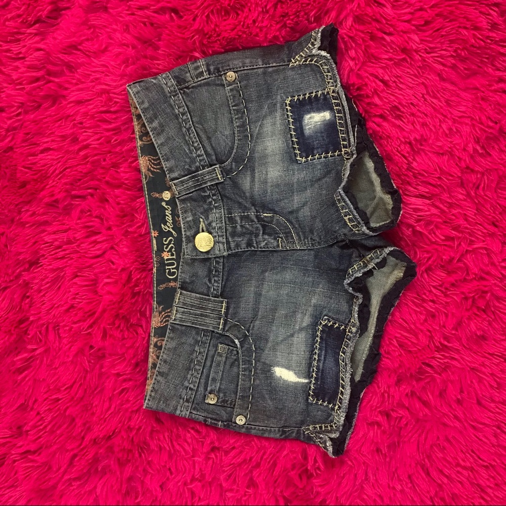 Guess denim shorts